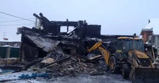 Демонтаж сгоревших зданий в Шелехове | Сварной-Шлх - снос после пожара от 1056 рублей